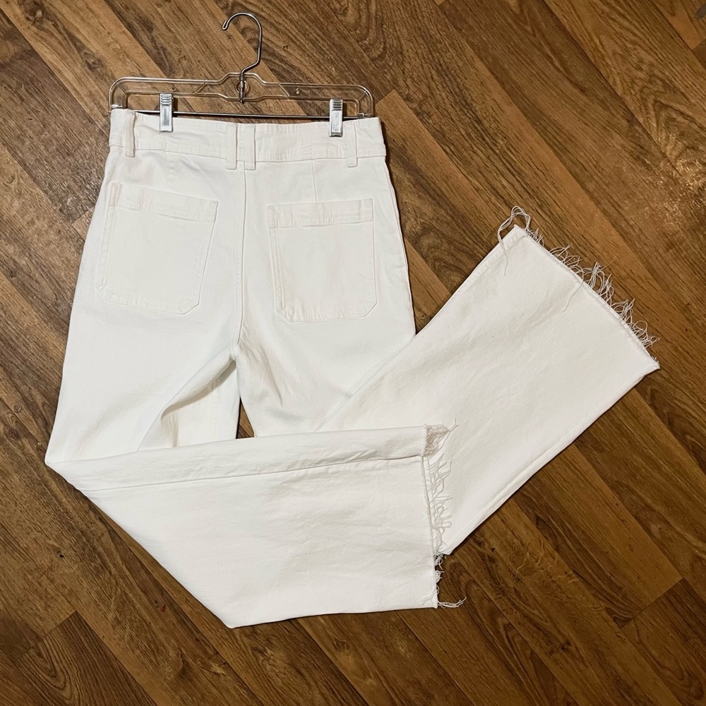 Mango Catherine Culotte High-Rise Jeans - Picture 7 of 13